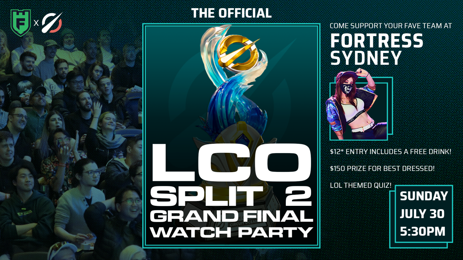 LCO Oceania's best League of Legends. Watch live every week.